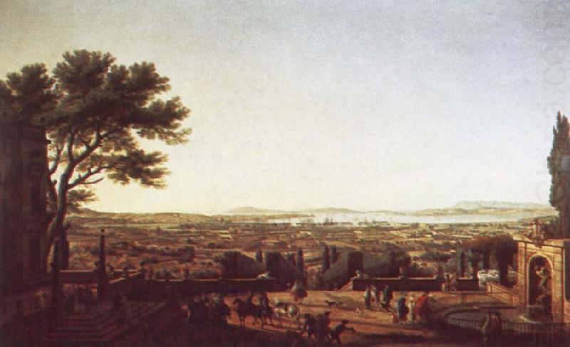 VERNET, Claude-Joseph The City and Harbour of Toulon china oil painting image